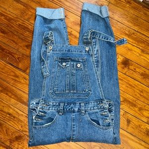 XS Medium Wash Women’s Denim Overalls